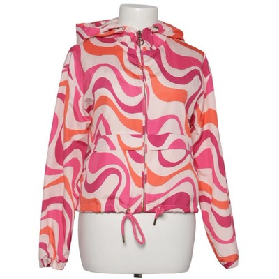 First Chance, Regenjacke, Damen, Größe: S/M, Pink/Orange/Weiß, Polyester #bFz