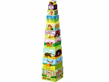 Trefl Little Planet Baby Cubes im Wald 10 Wü...