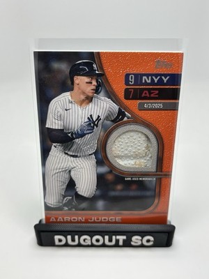 🚨2026 Topps Series 2 Aaron Jusge Rounding The Bases Orange /25 SSP NY Yankees
