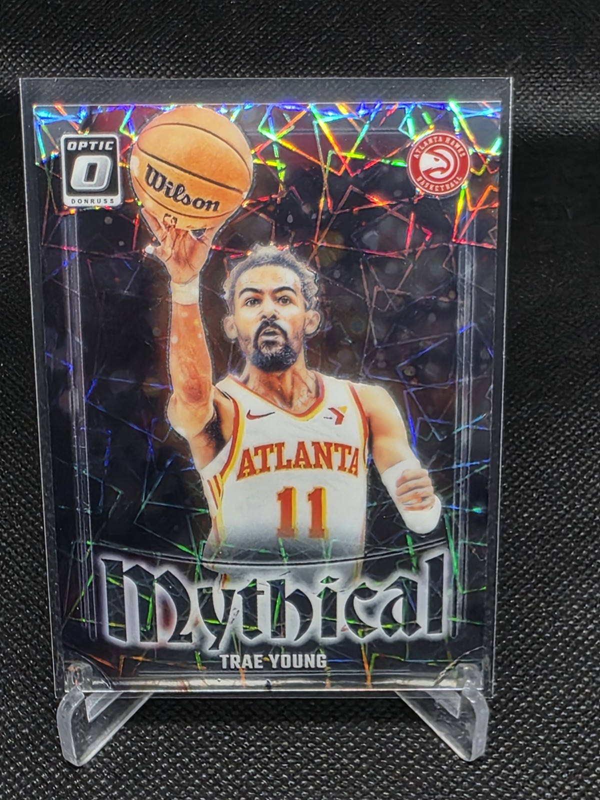 2024 Panini Donruss Optic Trae Young #14 Mythical Case Hit