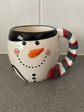 House of Fraser Frosty The Snowman Mr Frosty Linea Earthenware Mug Christmas