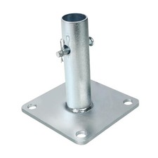 Scaffold Base Plate Easy Installation 4.7" x 4.7" Sturdy Reinforced Scaffolding