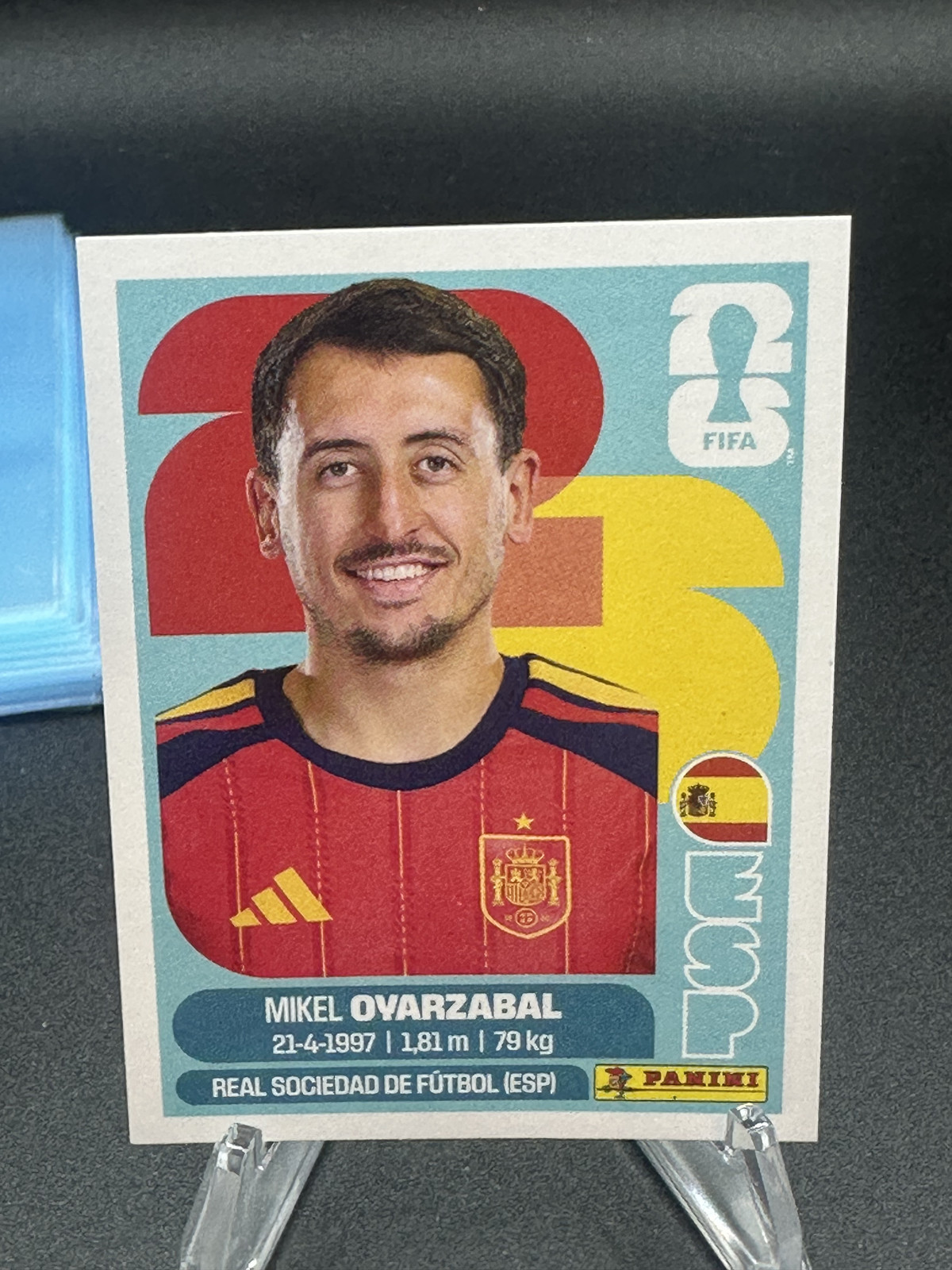 2026 Panini FIFA World Cup Stickers SPAIN White Border *USA*