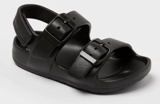 5T - Toddler Blown EVA Ade Sandals - Cat Jack Black