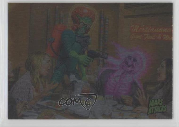 2015 Topps Mars Attacks: Occupation Foil Last Supper #34 1j8