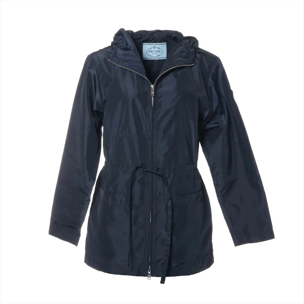 PRADA Blue Coats, Jackets & Vests Polyester Outer Shell for Women