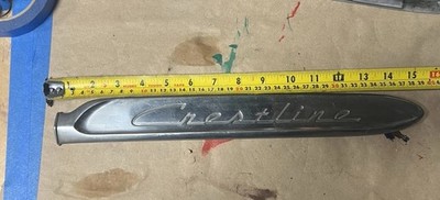 Vintage orig 1952 Ford Passenger Fender Spear Trim Customline Crestline