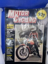 Motor Cycling November 1979  Guzzi V50 Yamaha Laverda 1200 Mirage Sanglas 500S2