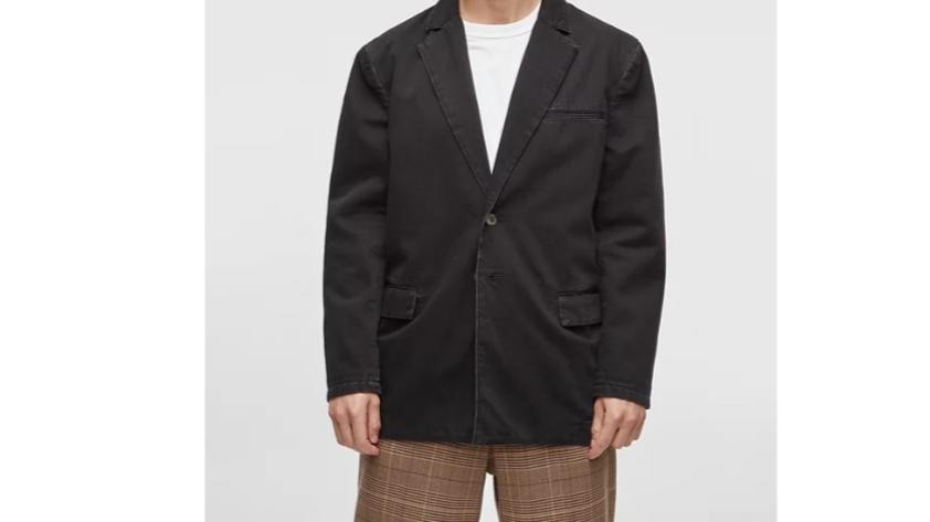 Mode of One Mens Caray Denim Blazer Caray XXL 26890₽