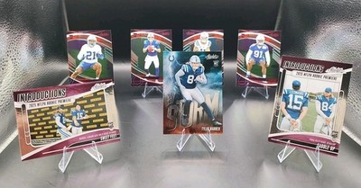 2025 Absolute Football - Colts - (Lot Of 7) Tyler Warren #20,I-TWN,I-RLD See Pic