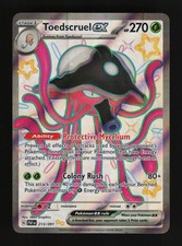 Toedscruel ex 213/091 Holo Shiny Ultra Rare Paldean Fates Pokemon Cards