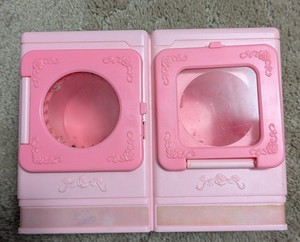 Barbie Washer & Dryer Laundry Sweet Roses  Vintage 1990 Not Working