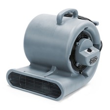 Air Mover Carpet Dryer Fan 3 Speed 1/3 HP Stackable, 2 GFCI Outlets