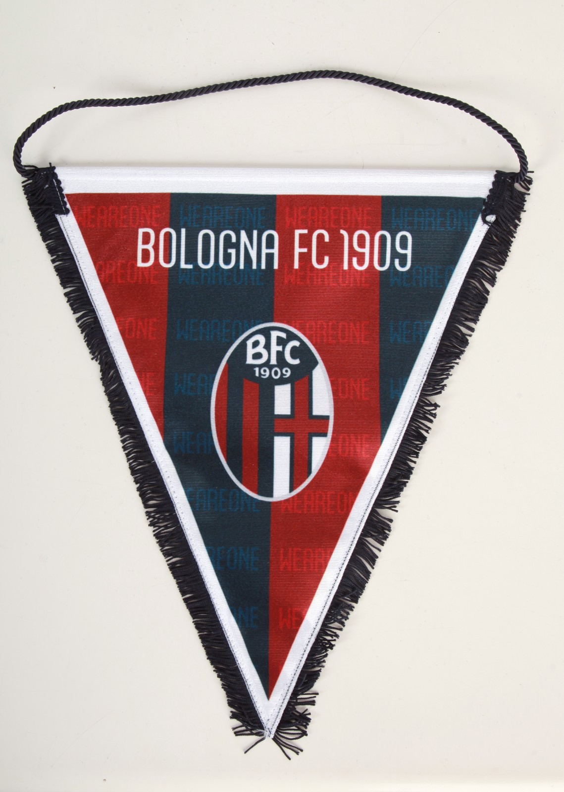 worn football pennant BOLOGNA FC - TURIN 2025-2026 football pennant pennant