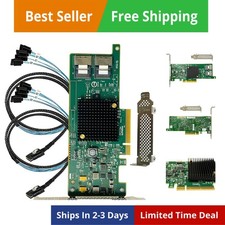 SAS HBA Card Compatible with LSI IT Mode PCIe SATA Expansion Card, SAS Expand...