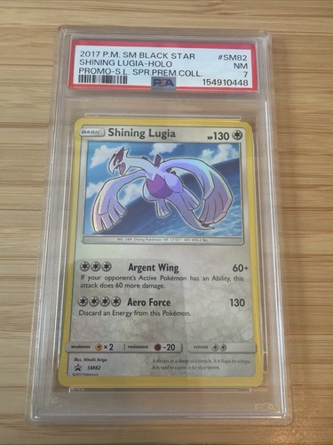 Shining Lugia graded PSA 7 for sale on eBay