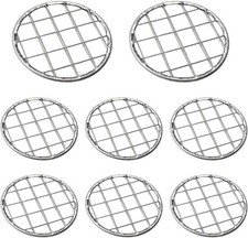 8PCS Mason Jar Insert Lids Flower Arranging Organizer W/ Ring Bands for Regular
