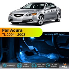 14 X Ice Blue Led Lights Bulbs Interior Package Kit For 2004 - 2008 Acura Tl Map 14 X Ice Blue Led Lights Bulbs Interior Package Kit For 2004 - 2008 Acura Tl Map