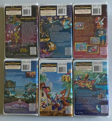 Lot of 6 Walt Disney Gold Collection VHS movies | eBay