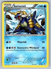 Samurott 41/149 Holo Rare Boundaries Crossed Pokemon Moderately Played on eBay