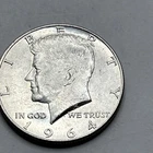 1964 (P) Kennedy Half Dollar 90% Silver BU