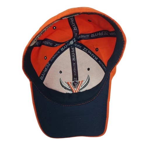 Vtg Virginia Cavaliers Hat Cap Fitted 7 Orange College Sports Wool Blend Swords - Picture 8 of 10