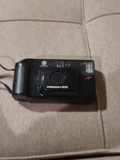 Minolta Freedom 200 Camera 35mm Film Compact Point Shoot AF Flash Tested Working