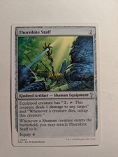 Thornbite Staff (White Border) Mystery Booster 2 Regular 0099 MtG