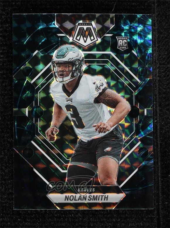 2023 Panini Mosaic Rookies Genesis Mosaic Prizm Nolan Smith #353 Rookie RC 18n6