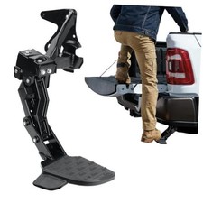 Rear Bed Step Retractable Bed Step for 2019 2020 2021-2024 Dodge Ram 82215289AG