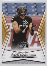 2014 Leaf Draft Gold Rob Blanchflower #48 0a1
