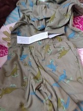 Cat  Jack NWT Boys' Dinosaur Pajama Set Green Size M 8 