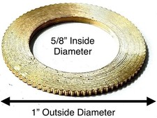 diablo d58xxx saw blade reducer arbor adapter ring 1" x 5/8"