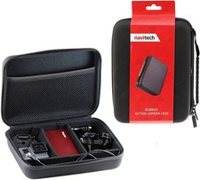 Navitech Black Action Camera Hard Case For The Screen Lens FHD NEW