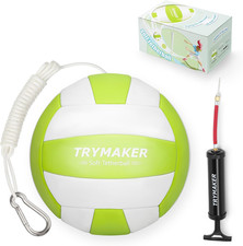Tetherball Ball and Rope, Tether Ball Soft, Tether Balls and Rope Set with Pump