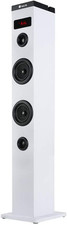 SKY CHARM WHITE - Altoparlante a Torre Bluetooth 50W Con Telecomando, Ingresso O