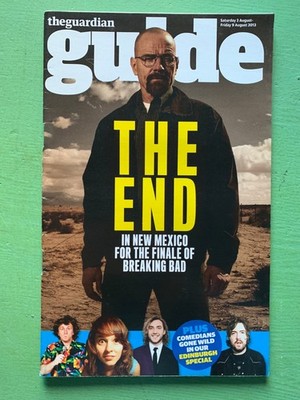 THE GUIDE mag 03-Aug-2013 BRYAN CRANSTON Dean Norris Breaking Bad James Acaster