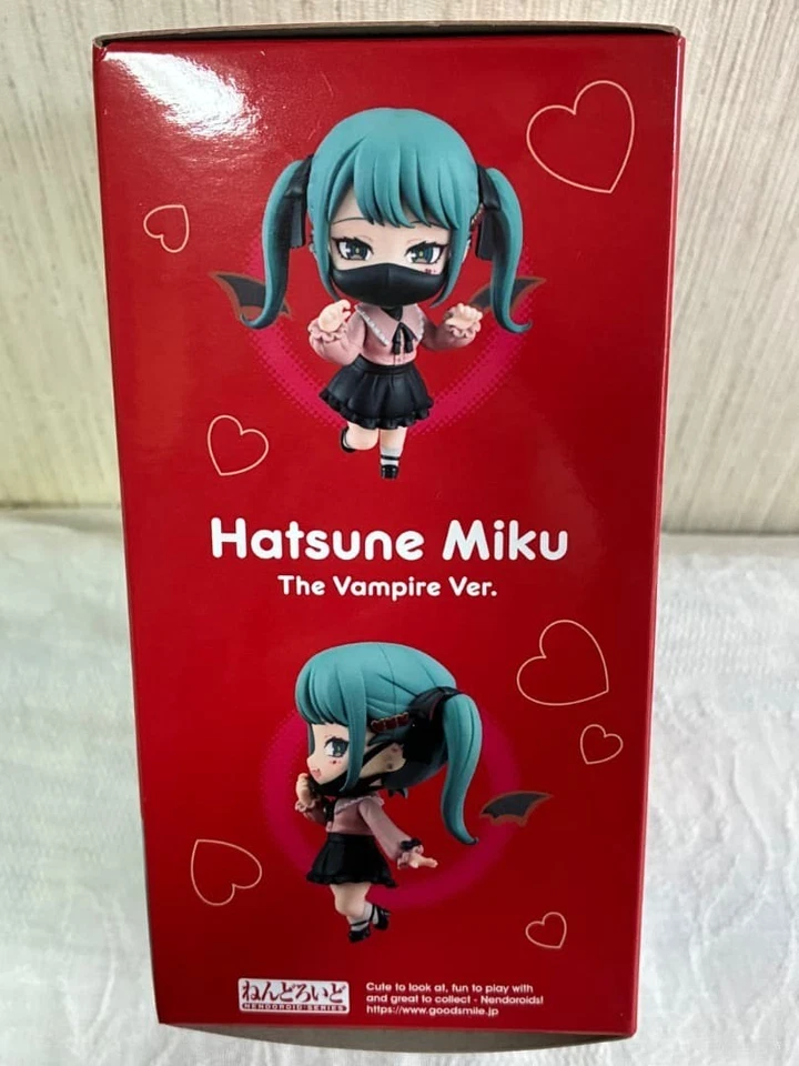 Nendoroid Hatsune Miku 2239 THE VAMPIRE VER. Boneco Character Vocal Series 01  - Imagem 3 de 4