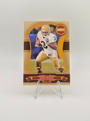 Darius Walker 2007 Donruss Classics RC Timeless Tributes Silver SP /50 #253