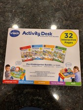 VTech Activity Desk Expansion Pack Bundle. Pre-Kindergarten Bundle 2-4 Years
