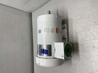 Leeson 119483.00 White Duck Motor 2HP, 3Ph, 230/460, 1800 RPM