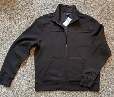 Michael Kors Men's Black Full Zip Sweater XL New With Tags
