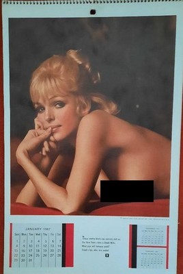 PLAYBOY US Playmate Calendar Kalender 1967