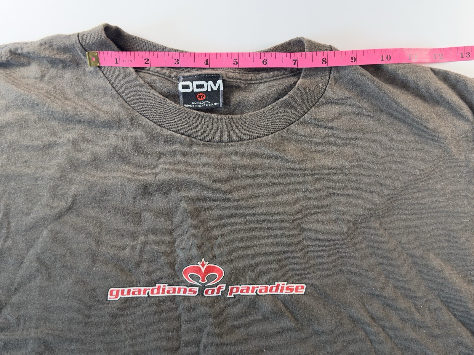 Vintage 90s ODM Dragon Guardians of Paradise Skate Tee XL Grunge Skateware