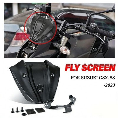 For Suzuki GSX-8S 2023＋Mini Windshield Windscreen Front Fly Screen Motorcycle