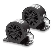 Backup Alarm 110dB 12V-80V DC Waterproof Industrial Heavy-Duty Backup Reverse