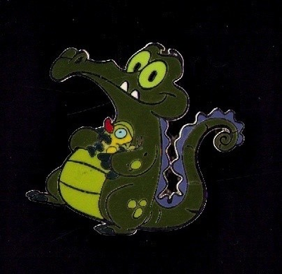 #ad Disney Where s My Water Mens Swampy The Alligator Gray pin $45.00