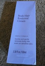 Body Hair Removal Cream Sensitive Skin Gentle Formula 3.38 oz New Sealed
