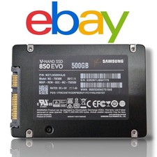 🔥 Samsung 850 EVO 500GB SSD | MZ-75E500 | 99% Zustand | SATA III ⚡ #FF26