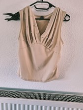 Sommer Damen-Shirt Beige Gr 40